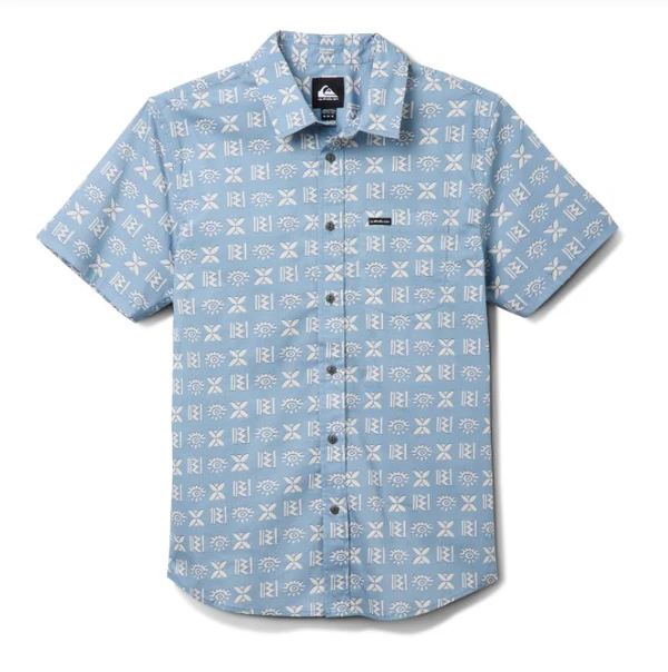 CAMISA MASCULINO QUIKSILVER STONE ETCH CLASSIC STRETCH – foto 1